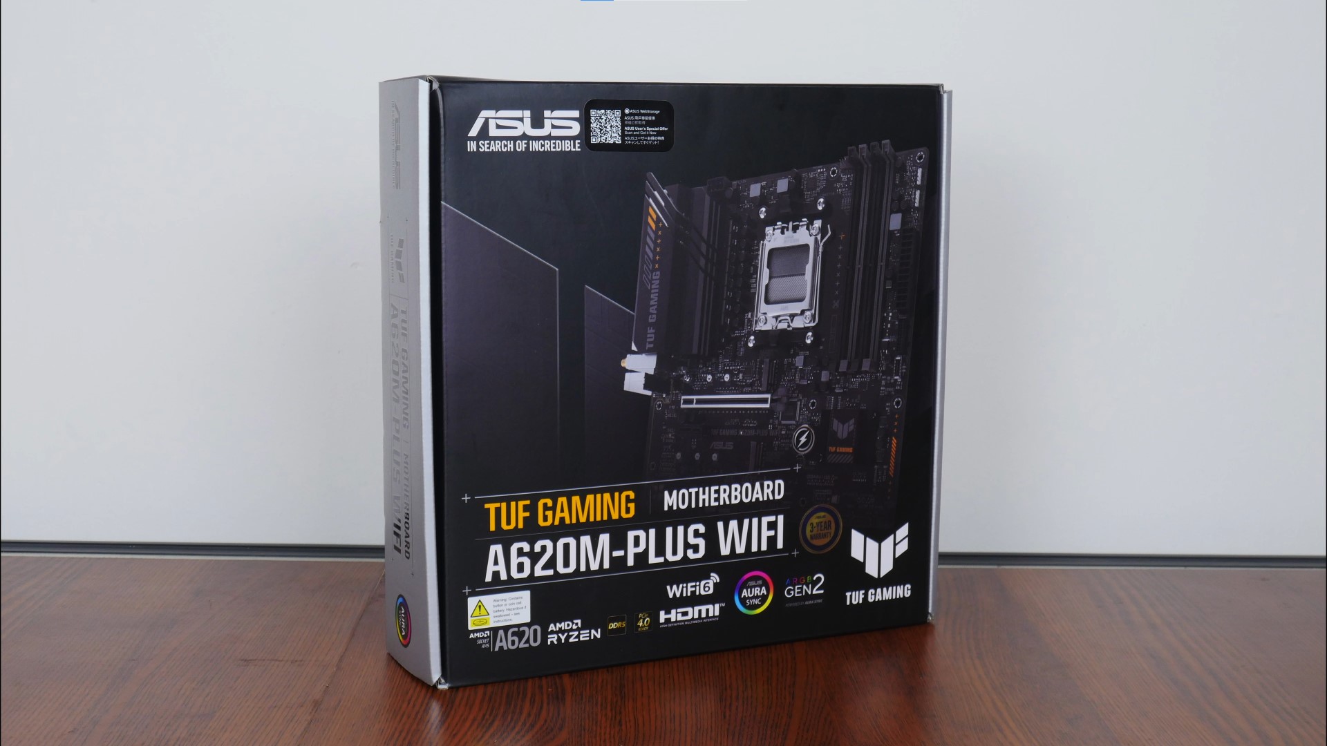 Review ASUS TUF Gaming A620MPLUS WIFI AM5 Motherboard